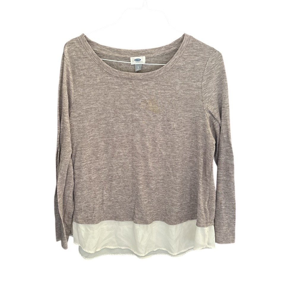 Old Navy Tan Relaxed Blouse